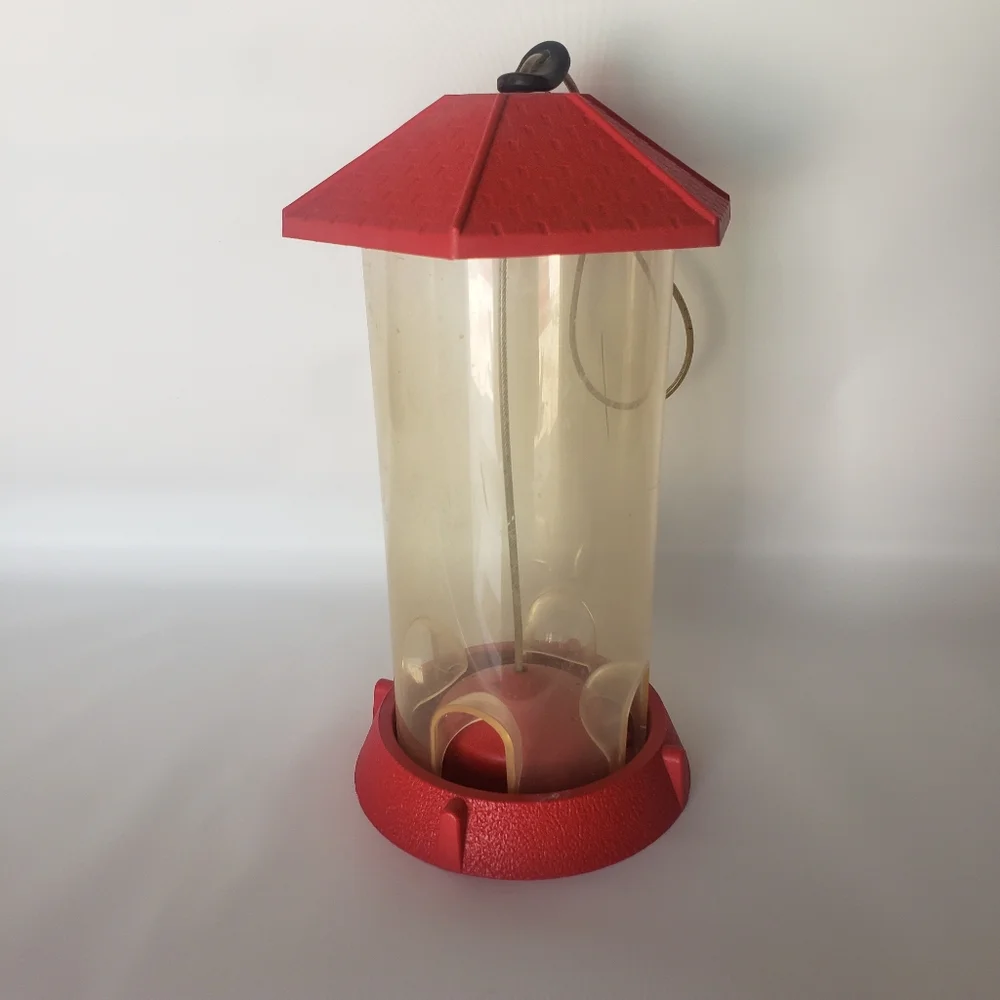 Red Birdfeeder